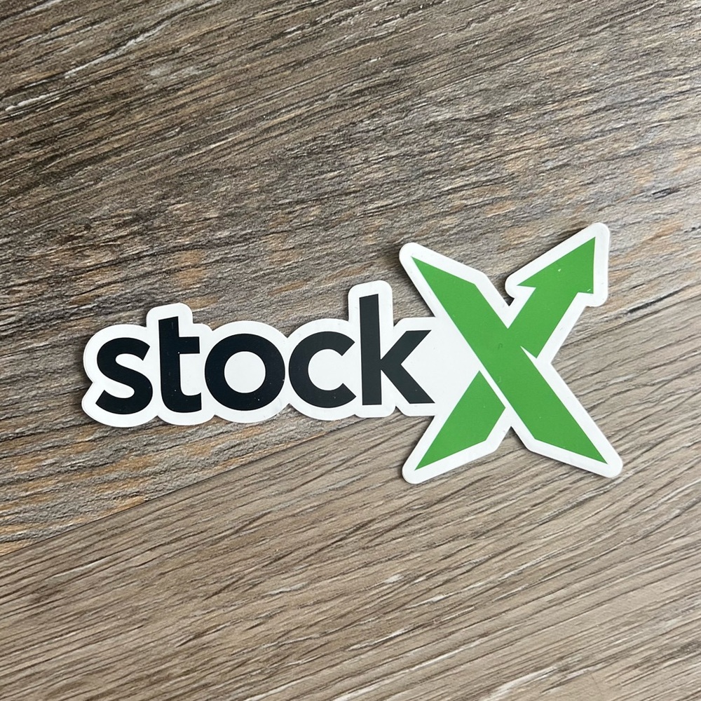 Stock X sticker